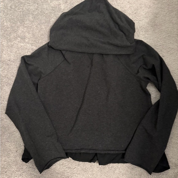 lululemon athletica Dark Gray Hooded Pullover - Picture 2 of 5